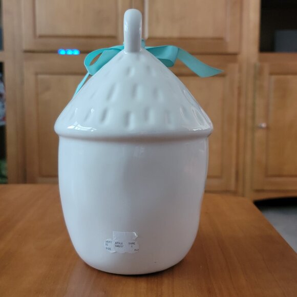 Rae Dunn "Home" Birdhouse - Tiki Style - Glazed Ceramic - Picture 3 of 5